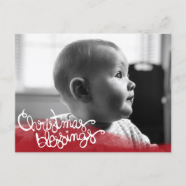 クリスマス恵み シーズンポストカード