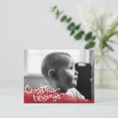 クリスマス恵み シーズンポストカード (スタンド正面)