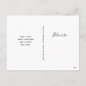 クリスマス恵み |フォトグ数々のリッド シーズンポストカード (裏面)