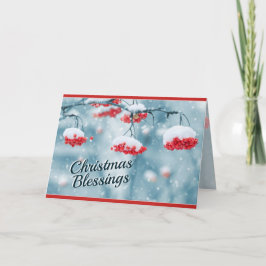 クリスマス恵み, Psalm 29:11 Bible Verse シーズンカード