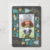 クリスマス恵みChristian Carcoa Photo シーズンカード (正面)