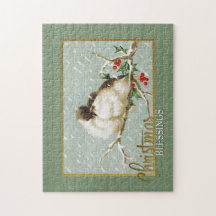 クリスマス恵みSnowBirdsヴィンテージ再生