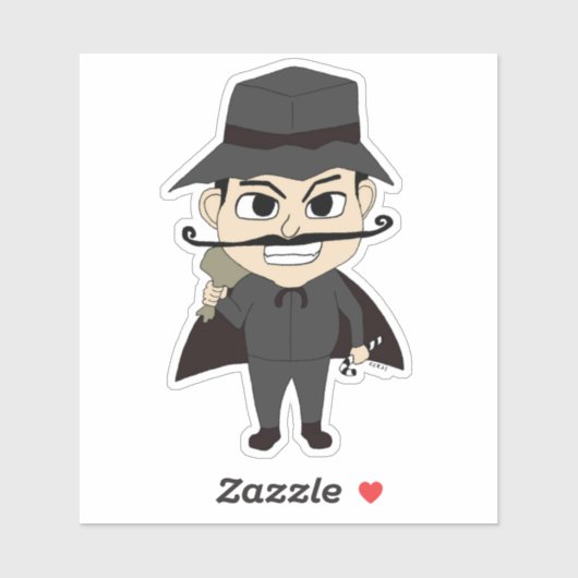 クリスマス悪党 シール (シート)