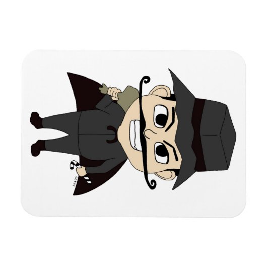 クリスマス悪党 マグネット (横)