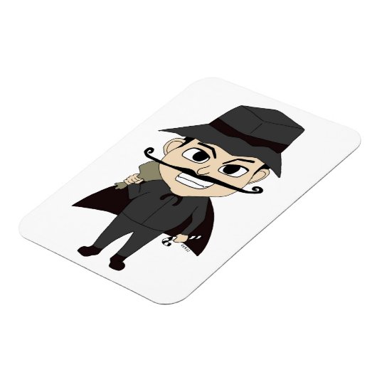 クリスマス悪党 マグネット (左側)