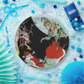 クリスマス悪夢カスタム紙プレート ペーパープレート (パーティー)