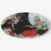 クリスマス悪夢カスタム紙プレート ペーパープレート (アングル)