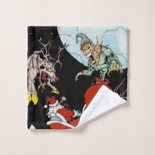 クリスマス悪夢バスルームのタオルセット独身のまたは バスタオルセット (ウォッシュタオル)