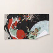 クリスマス悪夢バスルームのタオルセット独身のまたは バスタオルセット (ハンドタオル)