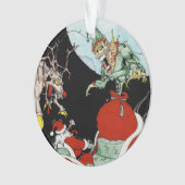 クリスマス悪夢円ツリーオーナメント オーナメント (正面)