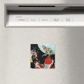 クリスマス悪夢2インチスクエアマグネット マグネット (インサイチュ (食洗機))