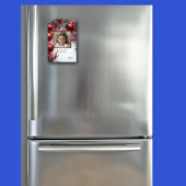 クリスマス愛おばあちゃん赤いオーナメント マグネット