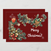 クリスマス愛してる シーズンカード (正面/裏面)