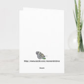 クリスマス愛国オーナメント、メリークリスマス シーズンカード (裏面)