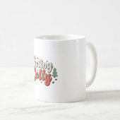 クリスマス感じギフトすてき コーヒーマグカップ (正面右)