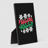 クリスマス感じギフトすてき フォトプラーク (側面)