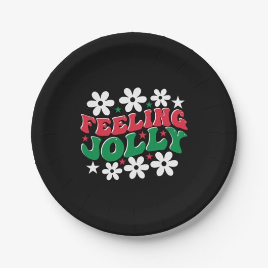 クリスマス感じギフトすてき ペーパープレート (正面)