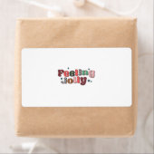 クリスマス感じギフトすてき ラベル (インサイチュ)