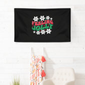 クリスマス感じギフトすてき 横断幕 (インサイチュ)