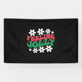 クリスマス感じギフトすてき 横断幕 (横)