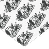 クリスマス感謝祭ヴィンテージトルコ ショートテーブルランナー (コーナー)