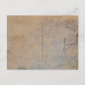 クリスマス感謝祭ヴィンテージ動揺してトルコ シーズンポストカード (裏面)