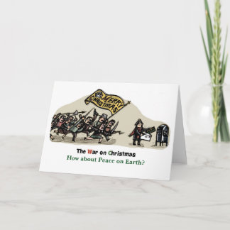 クリスマス戦争 – 地球の平和は？ シーズンカード