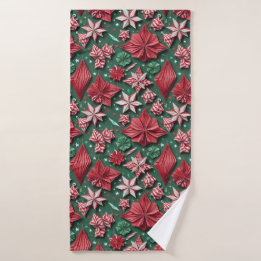 クリスマス折り紙手工芸品12 – バスタオル