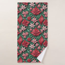 クリスマス折り紙手工芸品12 – バスタオル