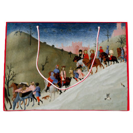 クリスマス抱き枕ザ・ジャーニー・オブ・ザ・マギ ラージペーパーバッグ