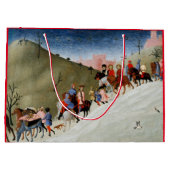 クリスマス抱き枕ザ・ジャーニー・オブ・ザ・マギ ラージペーパーバッグ (裏面)