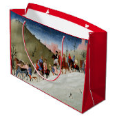 クリスマス抱き枕ザ・ジャーニー・オブ・ザ・マギ ラージペーパーバッグ (裏面アングル)