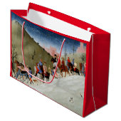 クリスマス抱き枕ザ・ジャーニー・オブ・ザ・マギ ラージペーパーバッグ (正面アングル)