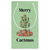 クリスマス抱き枕スモールメリー- Cactmus スモールペーパーバッグ (裏面)
