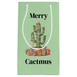 クリスマス抱き枕スモールメリー- Cactmus スモールペーパーバッグ