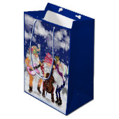 クリスマス抱き枕ハッピー格言ミュージックバンド ミディアムペーパーバッグ (正面アングル)