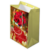 クリスマス抱き枕メリークリスマス ミディアムペーパーバッグ (正面アングル)