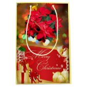 クリスマス抱き枕メリークリスマス ミディアムペーパーバッグ (正面)