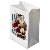 クリスマス抱き枕ヴィンテージ ミディアムペーパーバッグ (正面アングル)