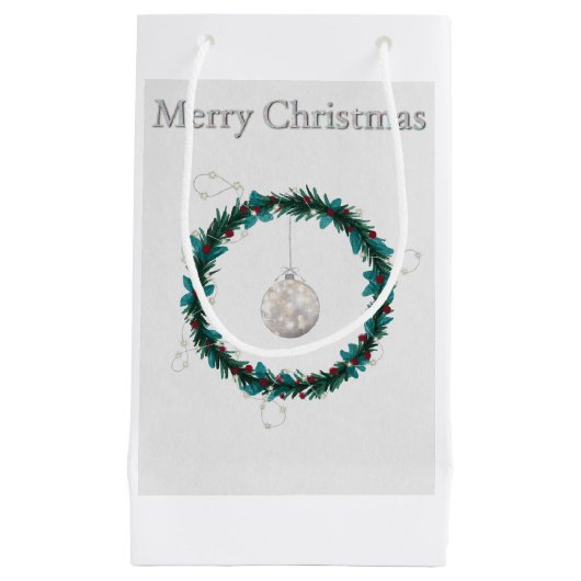 クリスマス抱き枕 スモールペーパーバッグ (正面)