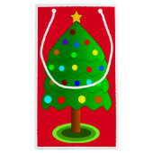 クリスマス抱き枕 スモールペーパーバッグ (裏面)