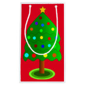 クリスマス抱き枕 スモールペーパーバッグ (正面)