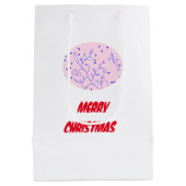 クリスマス抱き枕 ミディアムペーパーバッグ (裏面)