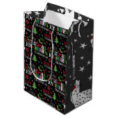 クリスマス抱き枕 ミディアムペーパーバッグ (正面アングル)