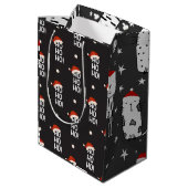 クリスマス抱き枕 ミディアムペーパーバッグ (裏面アングル)