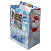 クリスマス抱き枕 ミディアムペーパーバッグ (正面アングル)