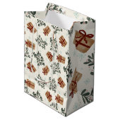 クリスマス抱き枕 ミディアムペーパーバッグ (正面アングル)