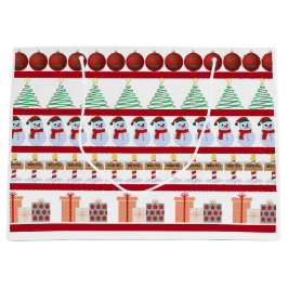 クリスマス抱き枕 ラージペーパーバッグ