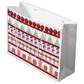 クリスマス抱き枕 ラージペーパーバッグ (正面アングル)