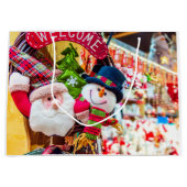 クリスマス抱き枕 ラージペーパーバッグ (正面)